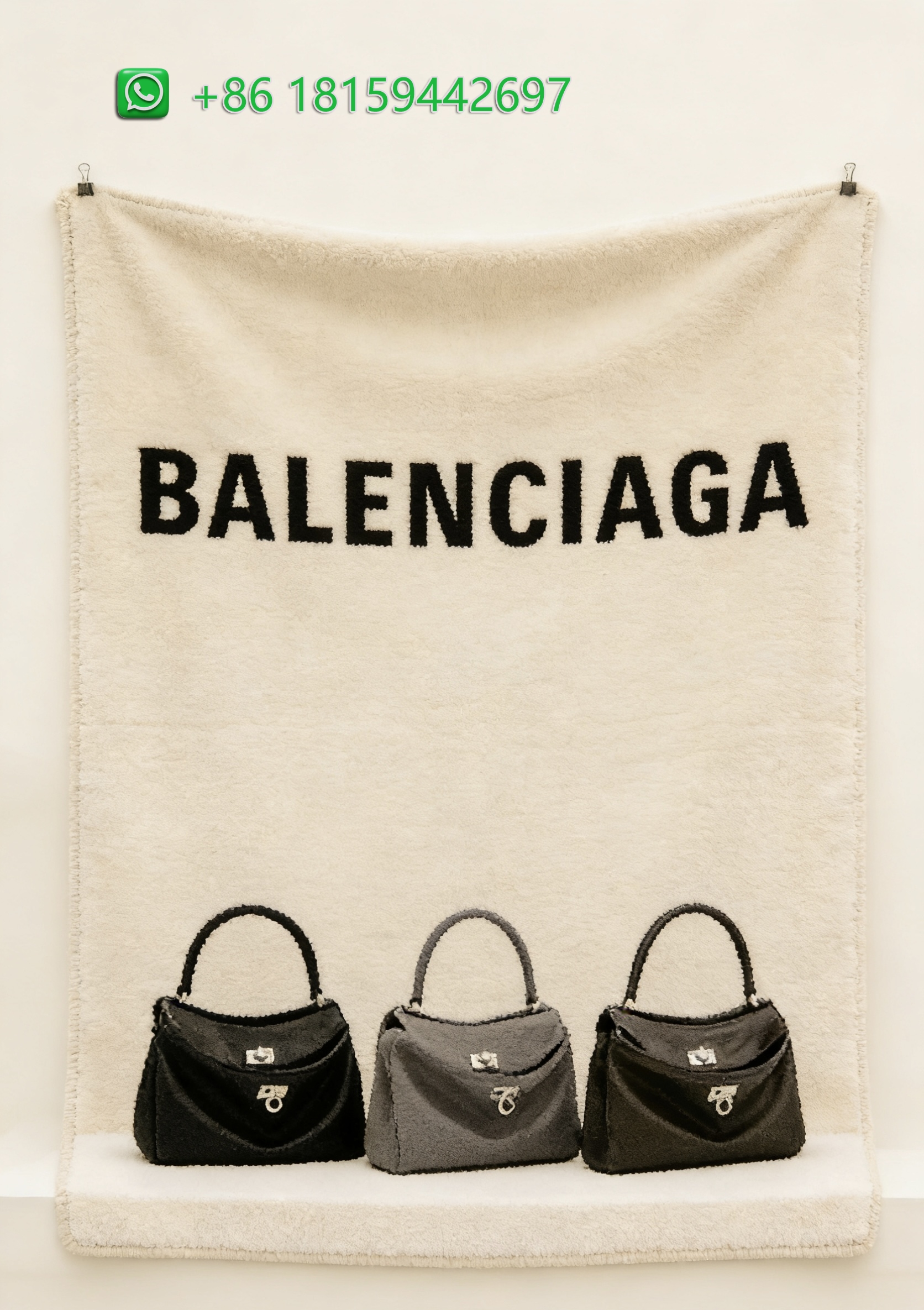 Balenciaga Throw Blankets